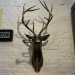 Rustic Wooden Deer Antler Wall Decor - Vorem