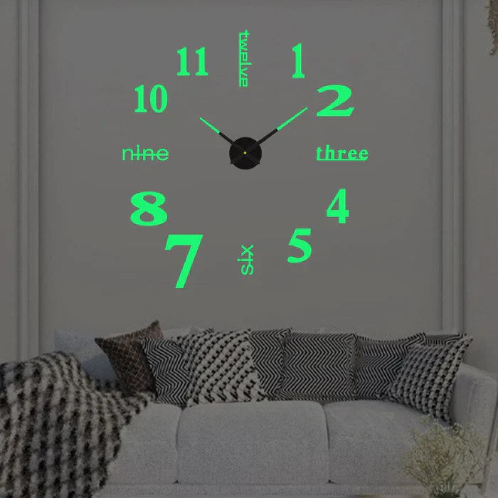 Quiet Classic Analog Wall Clock for Home Decor