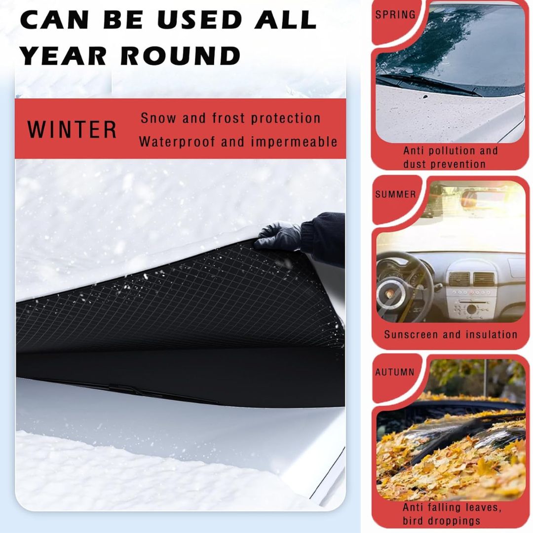 Magnetic Snow Cover for Car