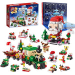 Christmas Advent Calendar – 6-in-1 Santa & Tree Building Blocks