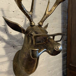 Rustic Wooden Deer Antler Wall Decor