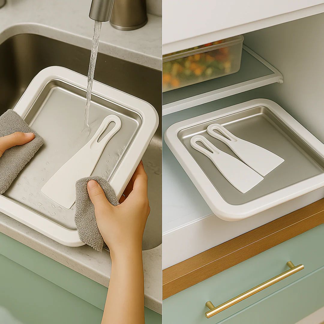 Ice Cream Roll Maker Plate Set