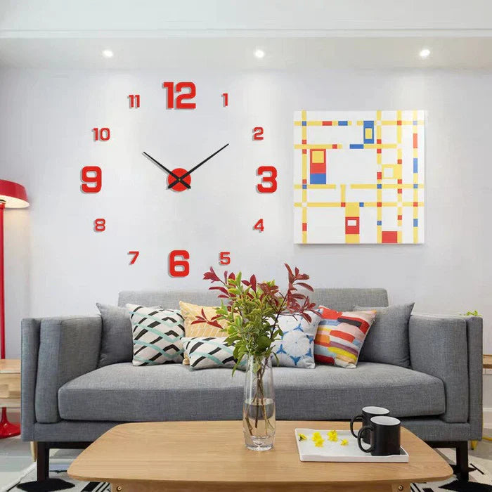 Quiet Classic Analog Wall Clock for Home Decor