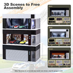 1:64 Scale Smart Car Garage