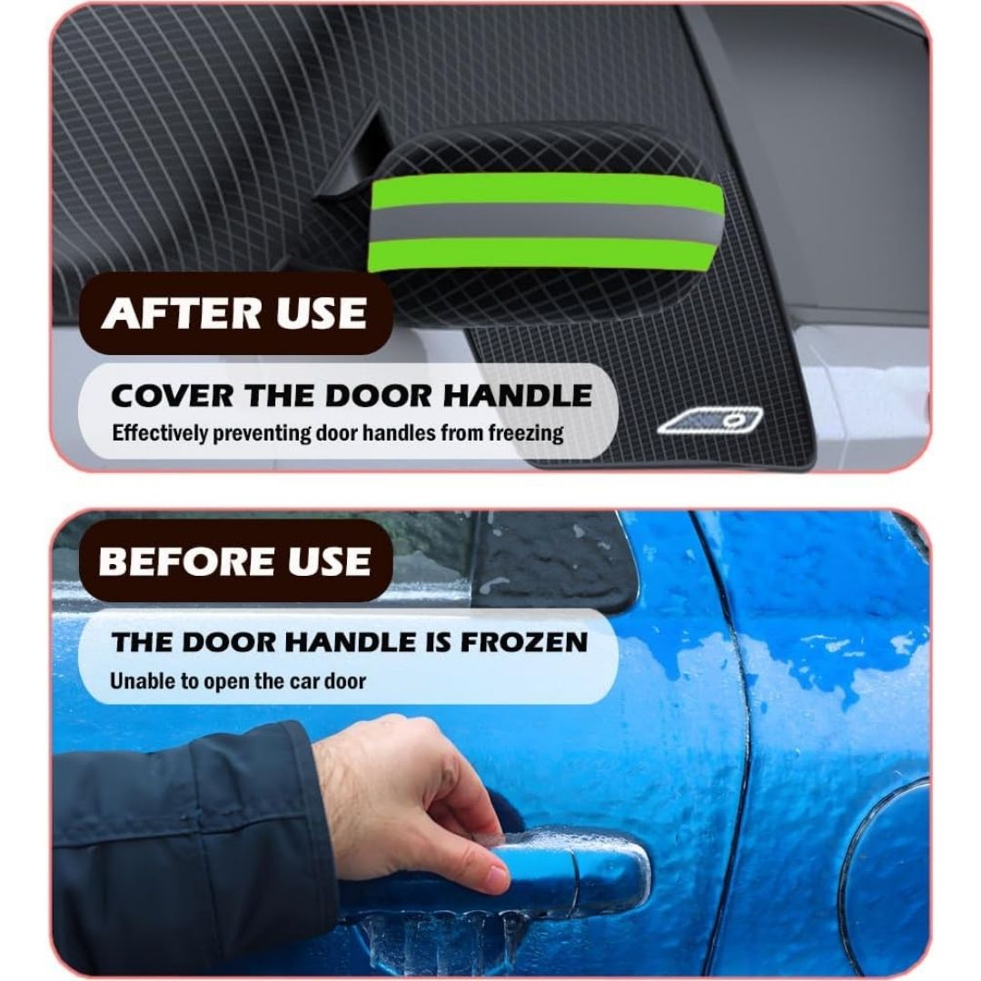 Magnetic Snow Cover for Car