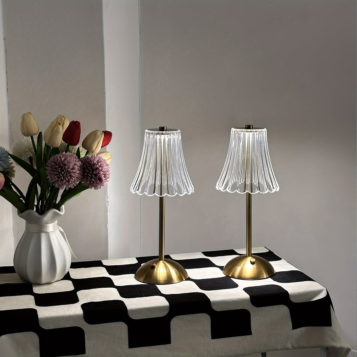 Adjustable Bright LED Desk Lamp with USB Charging