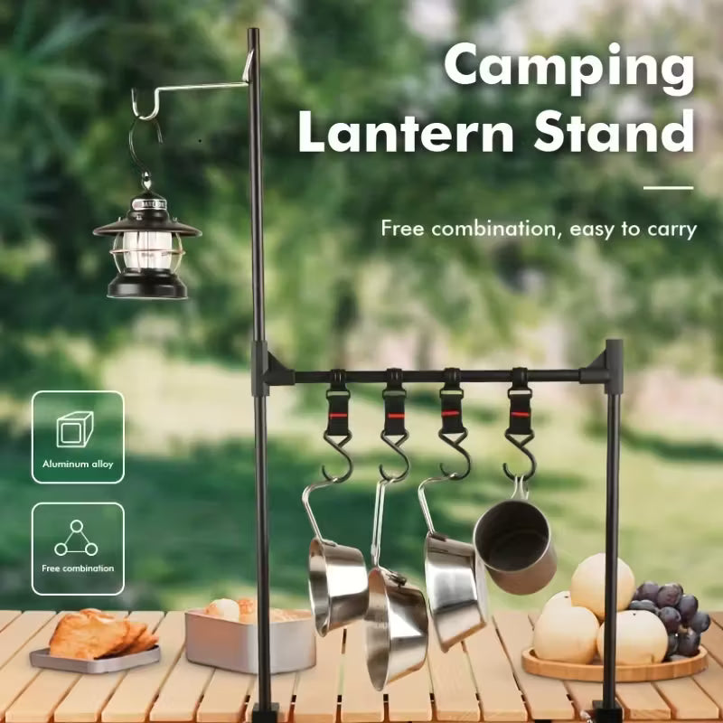 Outdoor Camping Desktop Shelf Hanging Rack