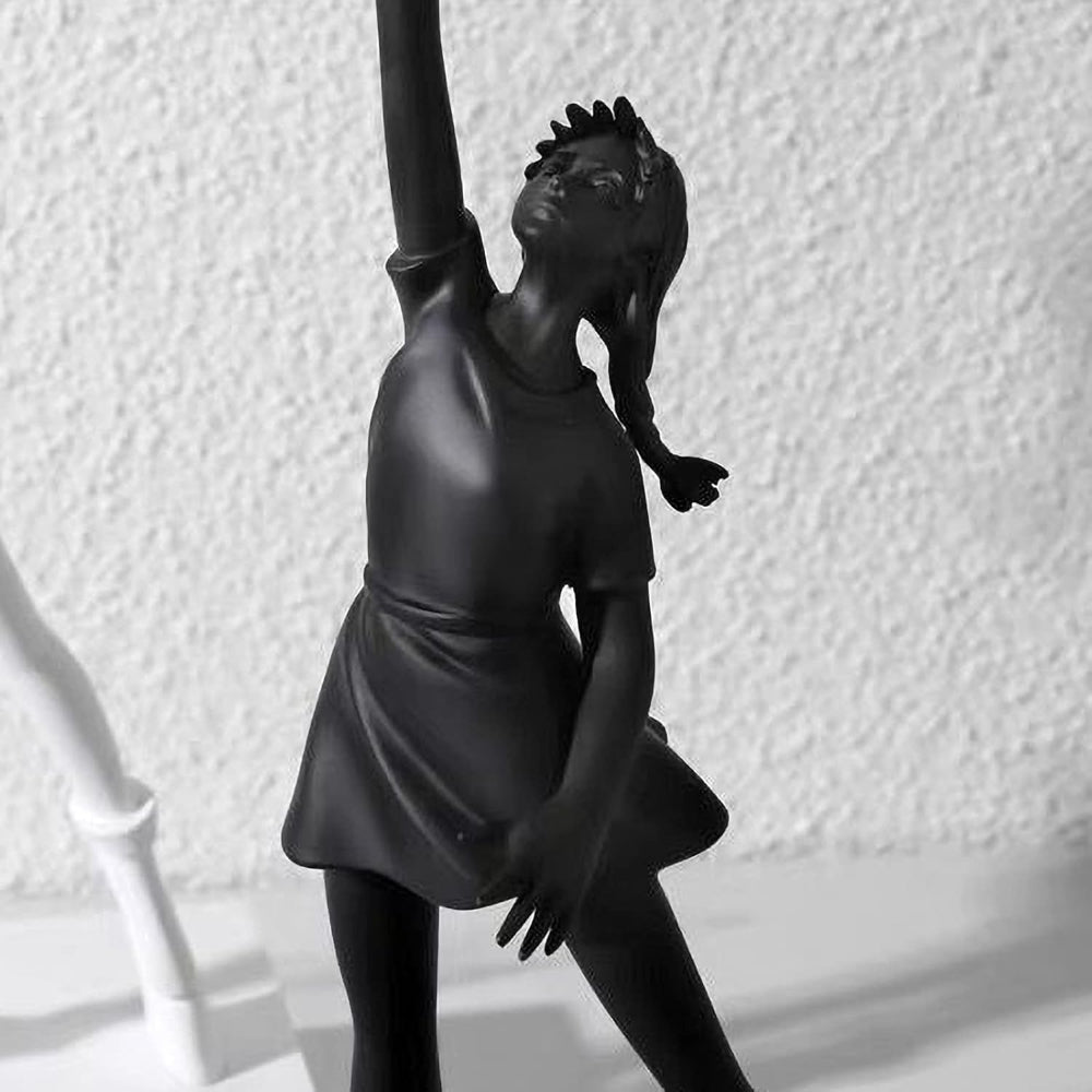 Chic Female Figure Indoor Decor Statue
