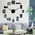 Quiet Classic Analog Wall Clock for Home Decor - Vorem