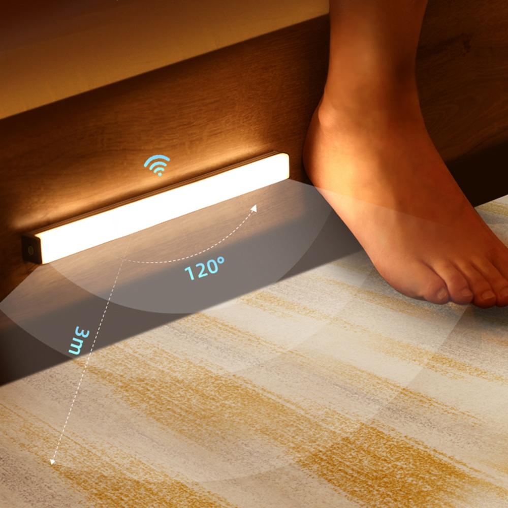 Automatic LED Motion Night Light for Under Bed