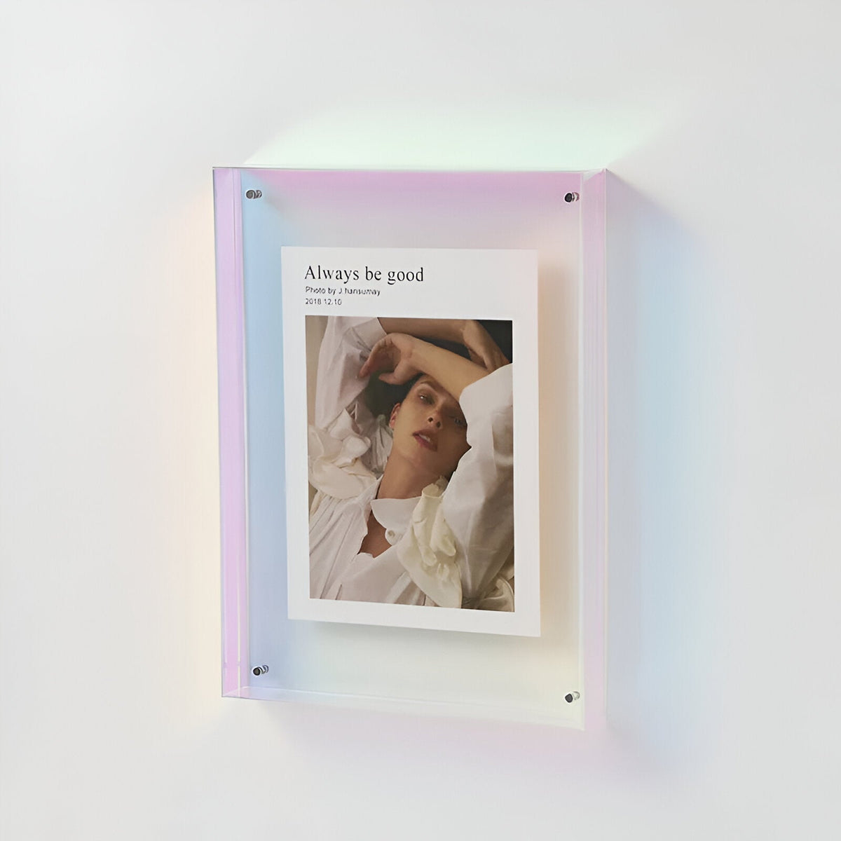 Stylish Clear Picture Frame