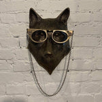 Rustic Wooden Deer Antler Wall Decor