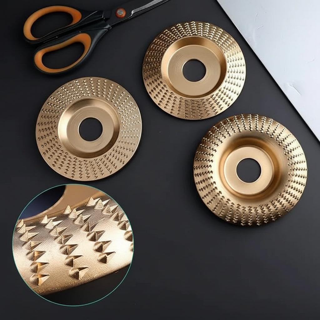 3 Inch Wood Sanding Discs for Shaping Polishing