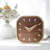 Silent Wooden Table Clock