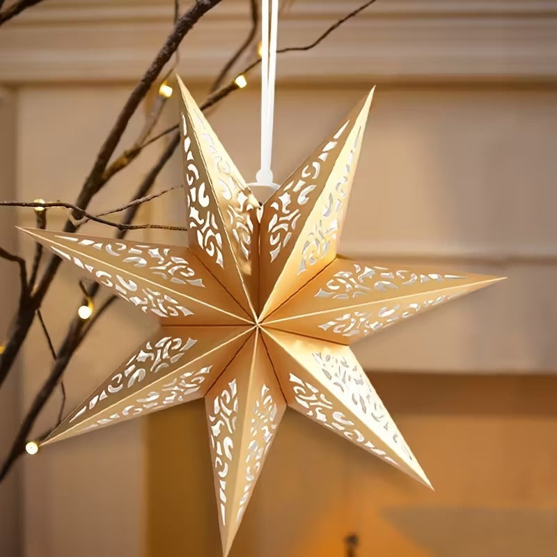 Classic Hollow-Out Star Lantern