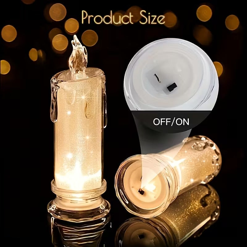 4pcs LED Flameless Candle Lights