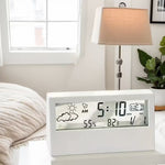 Modern Square LED Silent Clock