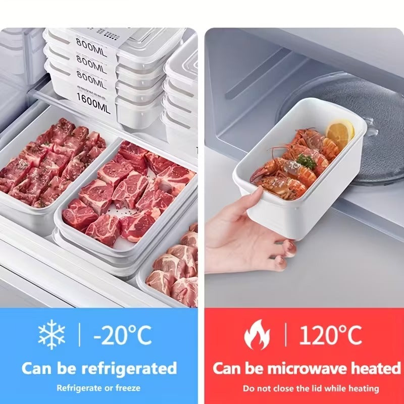 5pcs Food Distribution Container