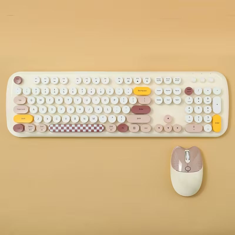 Wireless Keyboard and Mouse Set