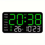 Large LED Display Digital Wall Clock