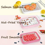 Ice Cream Roll Maker Plate Set