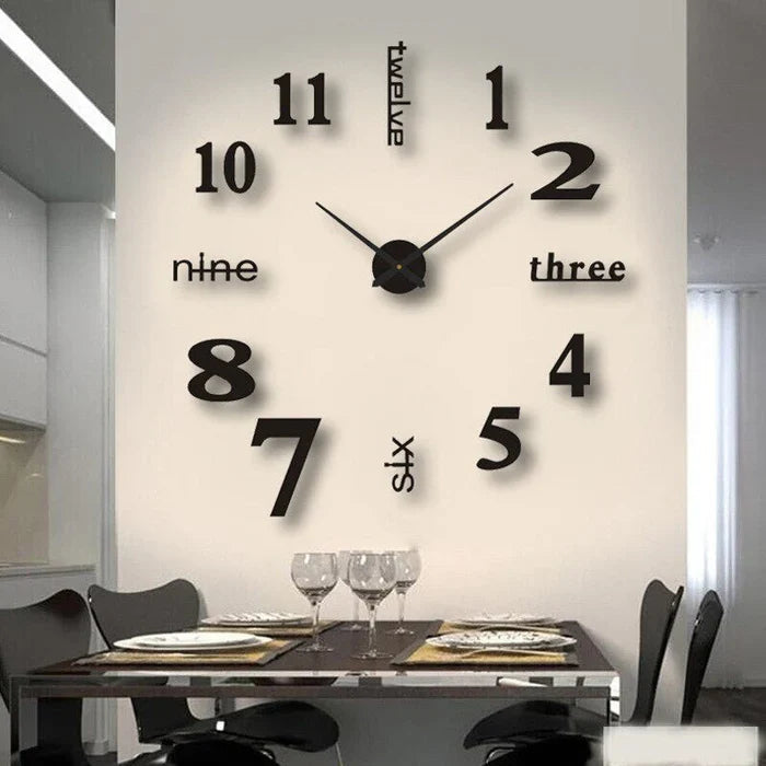 Quiet Classic Analog Wall Clock for Home Decor