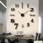 Quiet Classic Analog Wall Clock for Home Decor