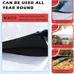 Magnetic Snow Cover for Car