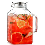 Square Glass Pitcher