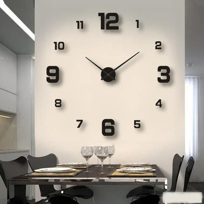 Quiet Classic Analog Wall Clock for Home Decor