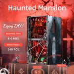 Haunted Mansion DIY Wooden Book Nook Shelf Insert