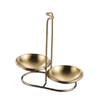 Stainless Steel Double Round Soup Spoon Rack