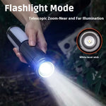 2-in-1 LED Camping Light with High Brightness Flashlight