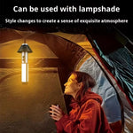 2-in-1 LED Camping Light with High Brightness Flashlight