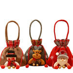 3pcs Christmas Gift Bags Set
