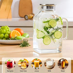 Square Glass Pitcher