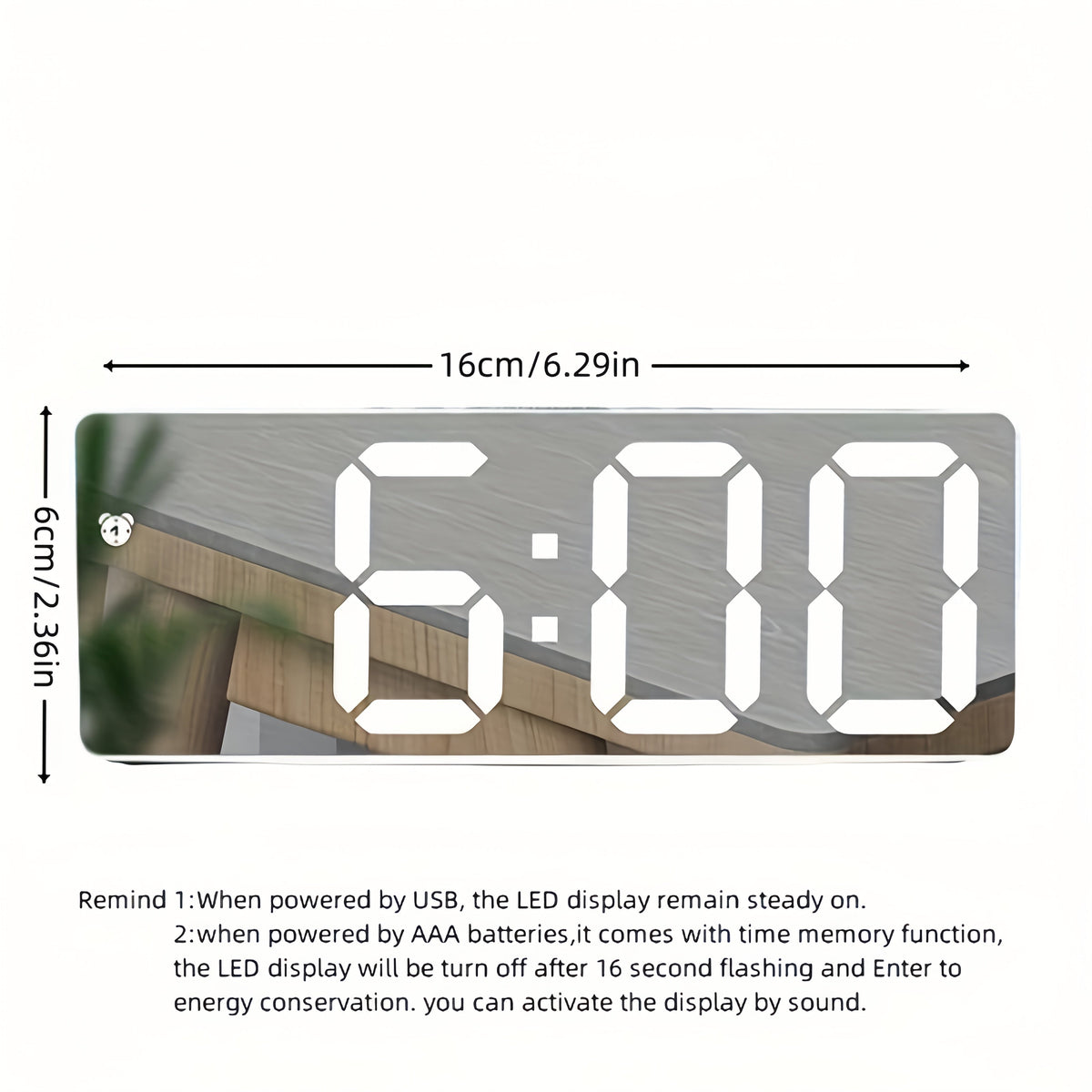 Smart Wake Up Light Digital Alarm Clock