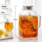 Square Glass Pitcher