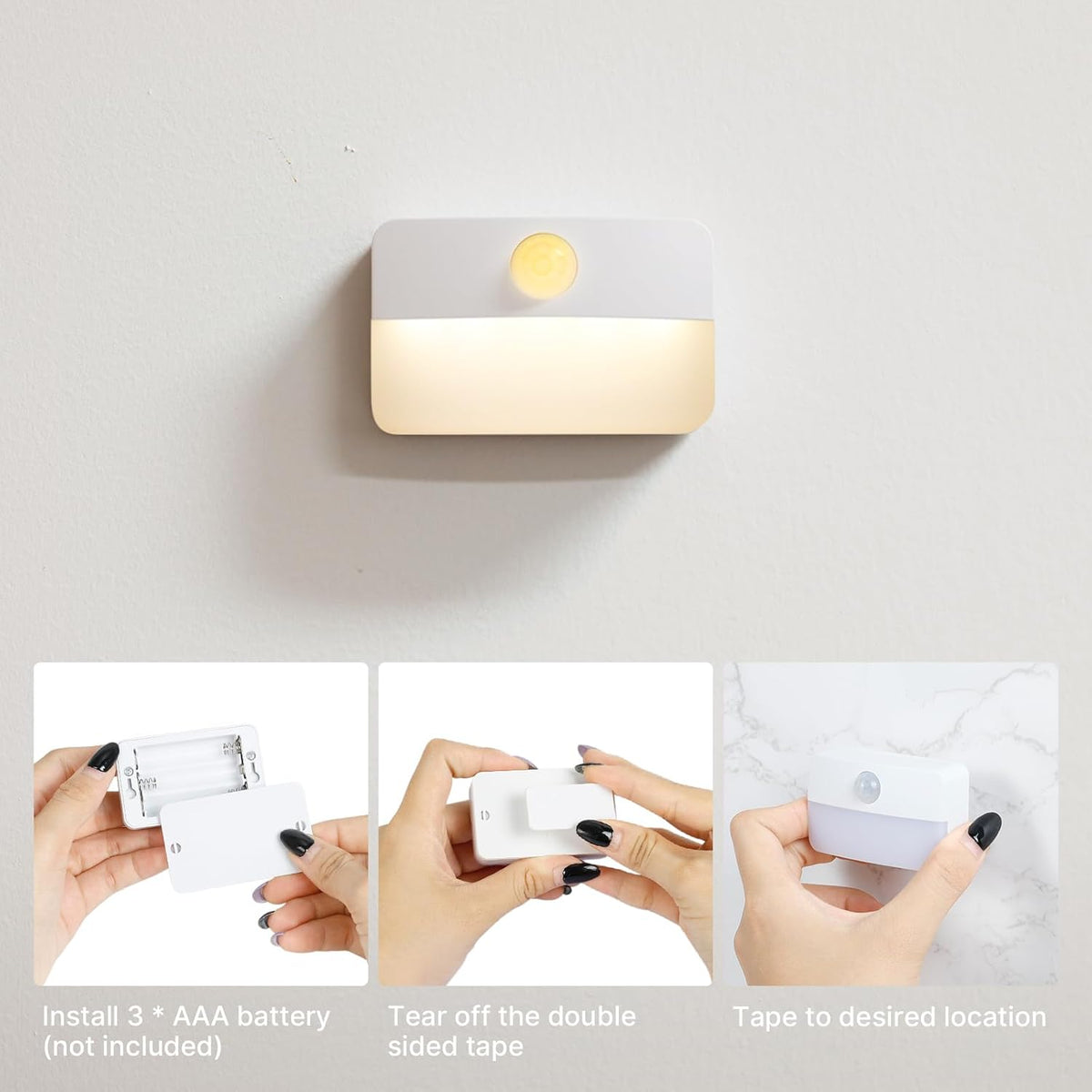 Motion Sensor Stair Light Set
