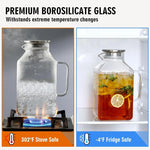 Square Glass Pitcher