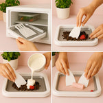 Ice Cream Roll Maker Plate Set