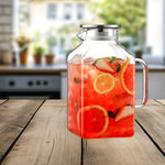 Square Glass Pitcher