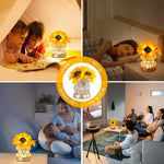 Sunflowers Flower Lamp
