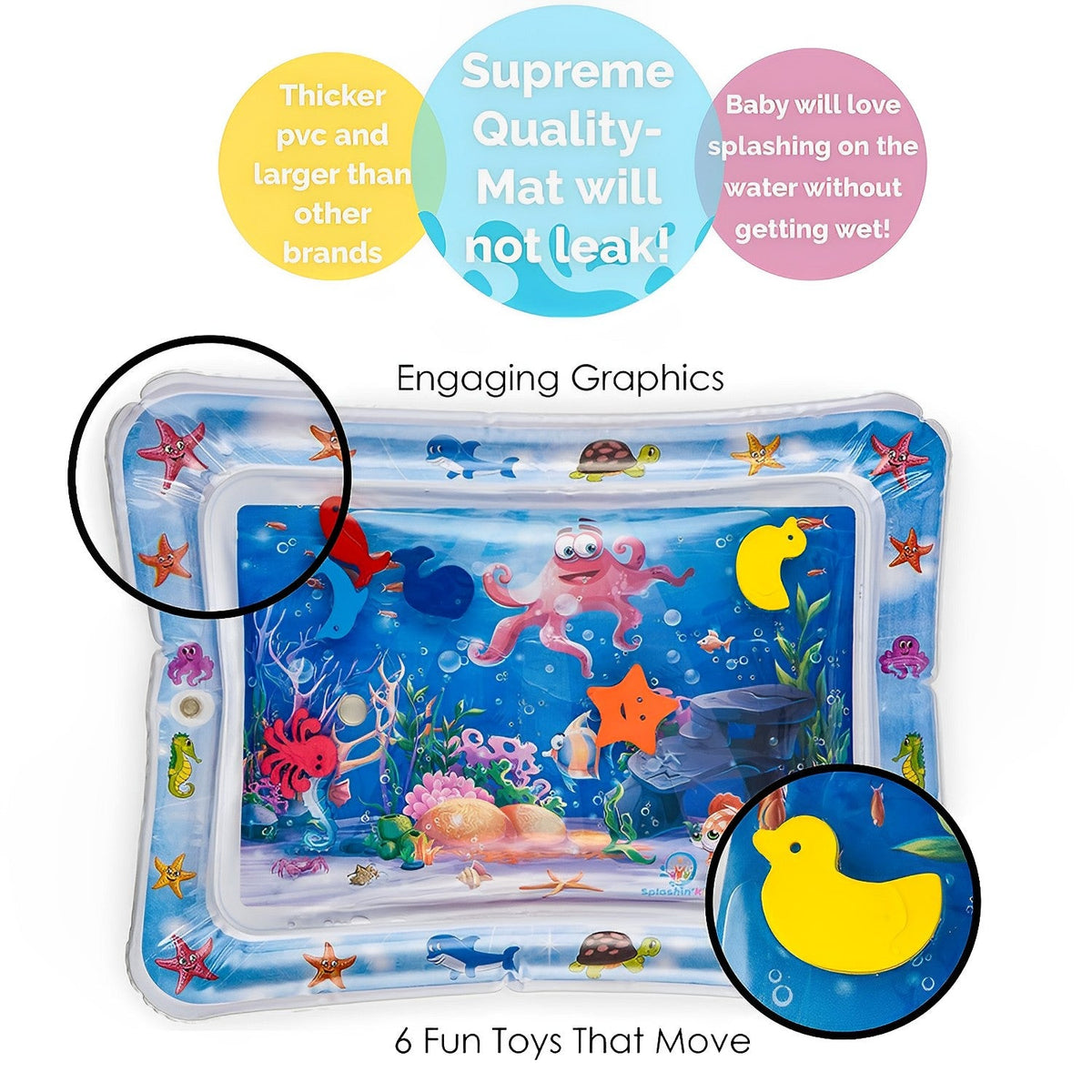 Inflatable Baby Water Mat