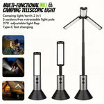 2-in-1 LED Camping Light with High Brightness Flashlight