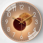 Quiet Contemporary Wall Clock Simple Home Decor