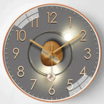Quiet Contemporary Wall Clock Simple Home Decor