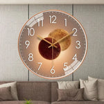 Quiet Contemporary Wall Clock Simple Home Decor