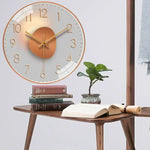 Quiet Contemporary Wall Clock Simple Home Decor