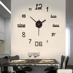 Quiet Classic Analog Wall Clock for Home Decor